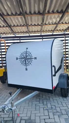 Trailer Jornada Camping, barraca, Apoio