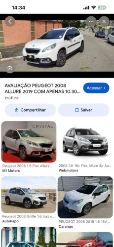 SUCATA PEUGEOT 2008 2020
