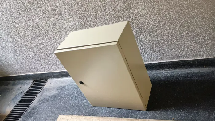 Caixa de luz para instalação elétrica 