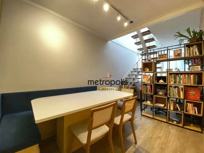 Cobertura à venda, 136 m² por R$ 1.001.000,00 - Santa Maria - São Caetano do Sul/SP