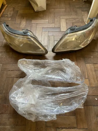 Faróis Gol G5 com lentes para troca