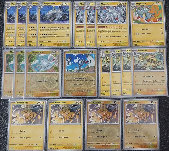 Deck magnezone cartas originais de pokémon