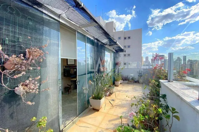 Cobertura à venda, 3 quartos, 1 suíte, 1 vaga, Serra - Belo Horizonte/MG