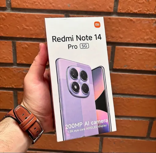 REDMI NOTE 14 PRO 5G - 256 GIGAS / 200 Megapixel / novo / nota fiscal 