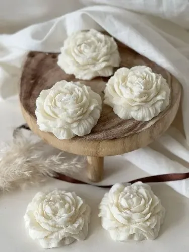 Lembrancinha de casamento peônia