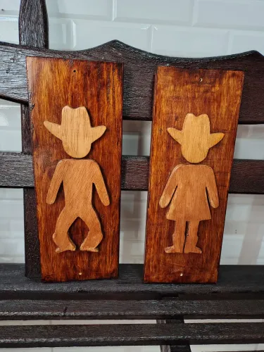 Identificador de Banheiro ou provadores country