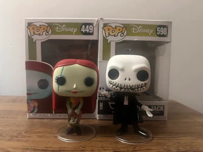 Kit Funko Pop Vampire Jack + Sally