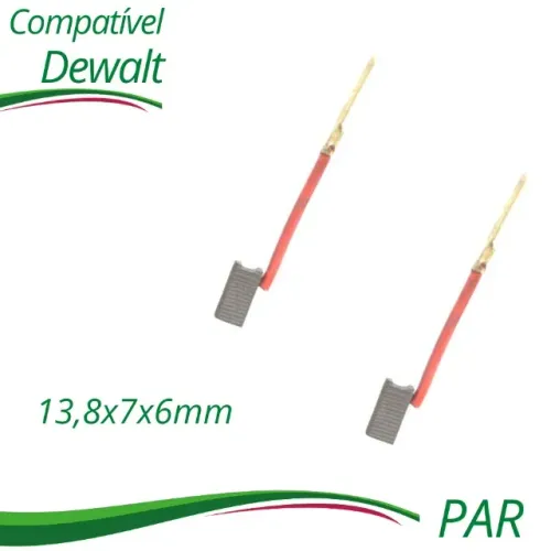 escova carvão para lixadeira orbital motor reparo cod: 182