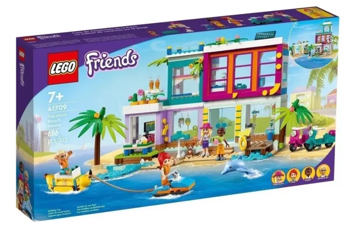 Lego Friends 41709 - Casa de férias na praia 686 Pcs
