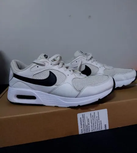 Tênis Nike Air Max SC White Black - Original