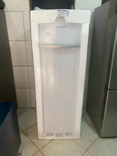 Freezer vertical Brastemp flex (modo freezer ou refrigerador) na caixa! 
