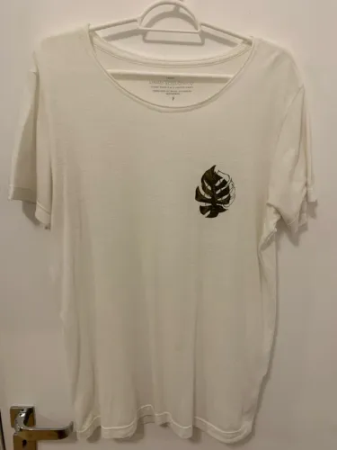 Camiseta Linho Branca Sustentável