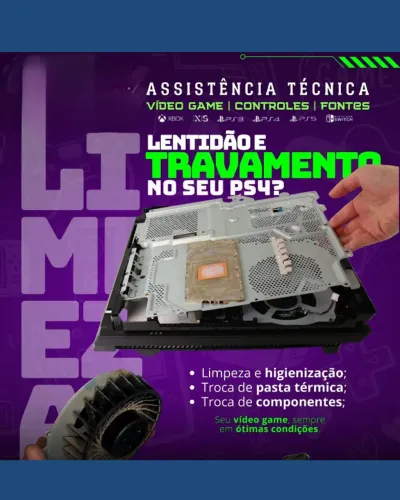 Ps4 -liga e desliga sozinho - resolvemos