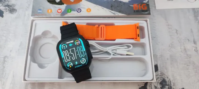 Smartwatch ultra com pulseira extra 