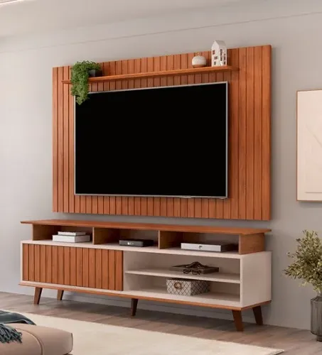 Rack Flow e Painel Lume para TV até 65' - Entrega e montagem grátis p/ Fortaleza