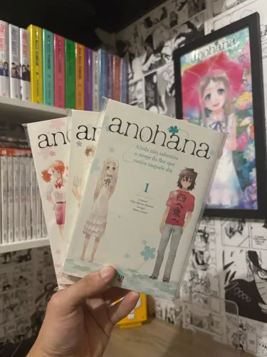 Coleção Anohana 1-3 + brindes especiais 