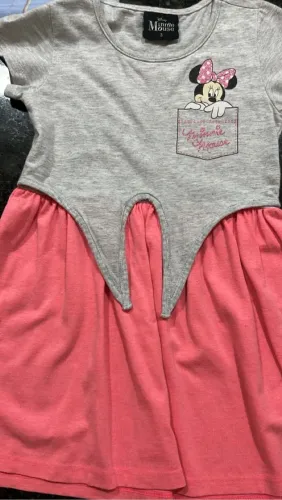 Vestido Minnie Mouse - Tamanho 3