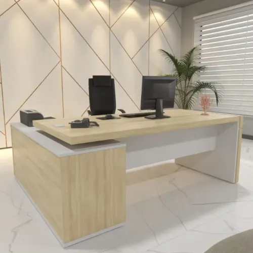 Mesa Diretoria - Mesa em L - Estação de Trabalho - Mesa em L Diretor