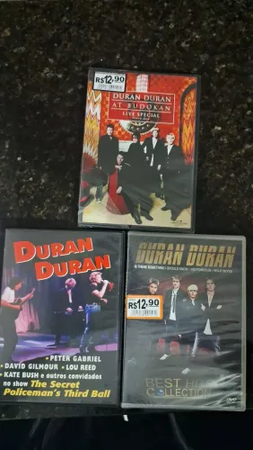 DVDs Duran Duran - Coleção