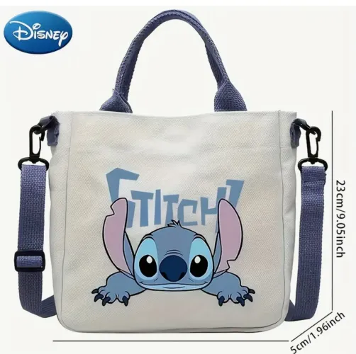 Bolsa Crossbody Stitch Disney Branco