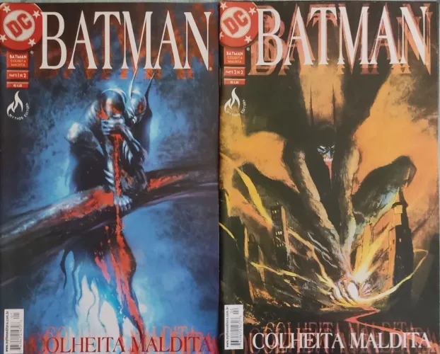 Batman Colheita Maldita 1 e 2 Mythos