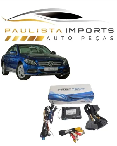 Interface Video Multimídia Farftech Mercedes C180 C200 W205 2015 2016 2017 2018 2019 2020