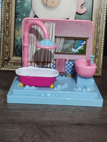 Banheira de Brinquedo para Bonecas