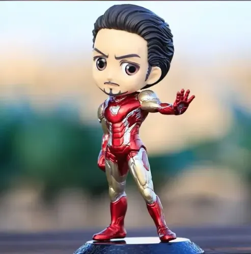 Estátua Decoração Homem de Ferro Figure Presente Filme - Marvel Vingadores