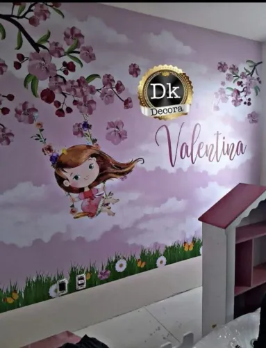 Papel de Parede Personalizado - Tema Infantil