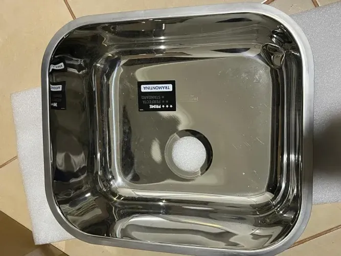Cuba Embutir Retangular Aço Inox 40x34 Alto Brilho Lavínia Tramontina - LEIA A DESCRIÇÃO