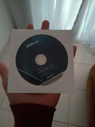CD original placa mãe AMD am4
