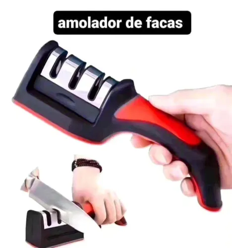 Afiador de Facas Manual - Prático e Eficaz