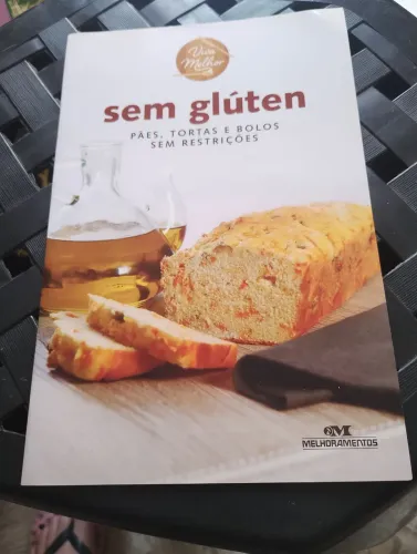 Mini livro de receitas sem glúten melhoramentos 