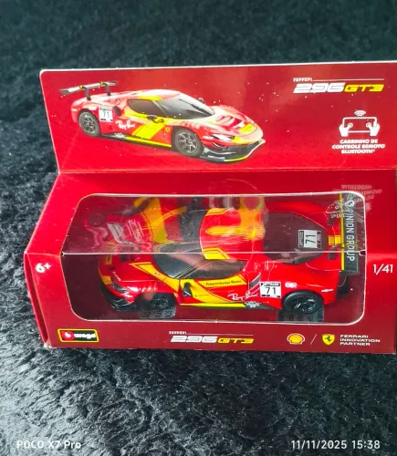 Shell Ferrari miniatura