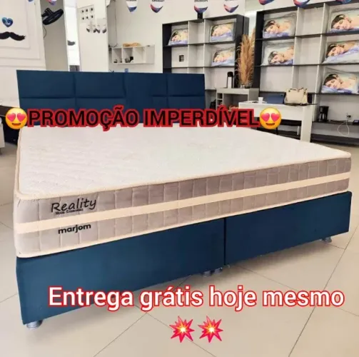 Cama Super King molas ensacadas entregamos hoje 