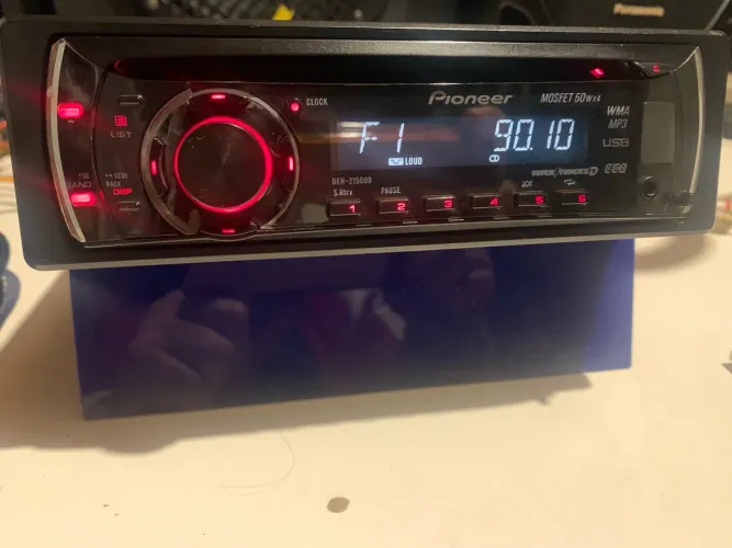 Som Auto Pioneer DEH-2150UB - 50W - USB - MP3 - WMA