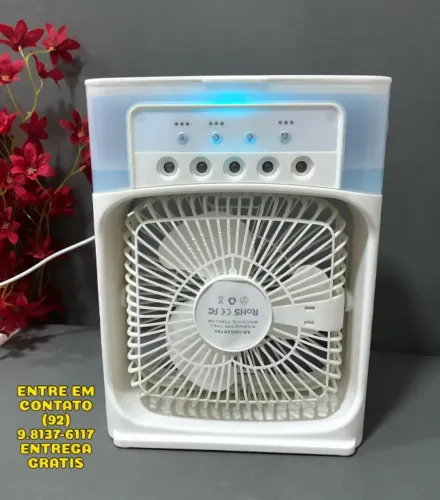 Mini ar Portatil De Mesa - Entrega Rápida e Segura 
