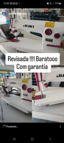 Máquina de Costura Industrial JUKI Revisada