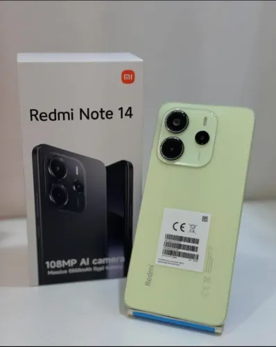Redmi Note 14 256GB 8GB - Tela vibrante e ótima fluidez