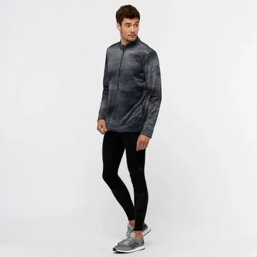 Blusa de manga comprida adidas Workout GFX - Preta