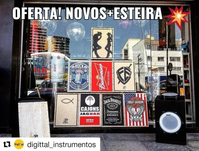 Cajon Novos - Oferta Imperdível!