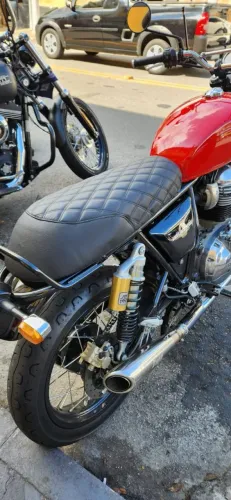Capa Confort para banco de moto Royal Enfield Interceptor 650
