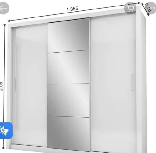 Guarda Roupa Suíça Òtimo! Pronta Entrega!