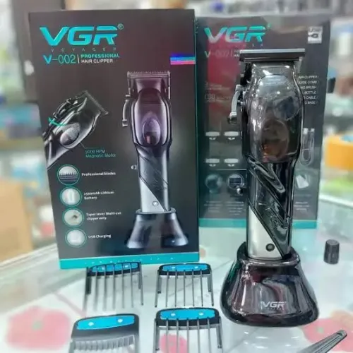 Máquina de cortar cabelo profissional sem fio VGR voyager V-002
