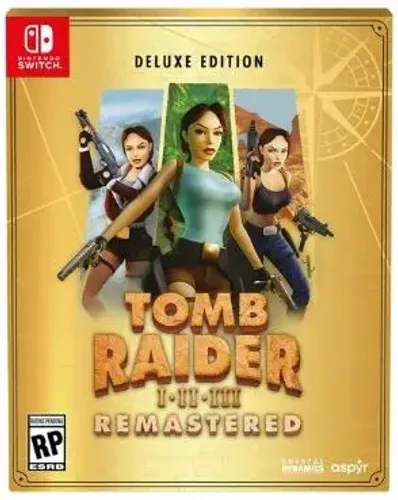 Tomb Raider I-III Remastered - Deluxe Edition Nintendo Switch