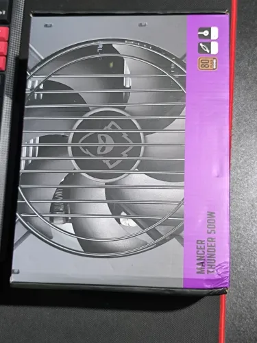 Fonte real mancer 500w 80 plus PFC ativo 