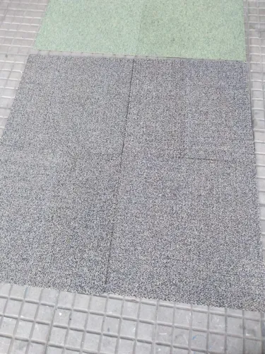 Placas de carpetes usados para escritório
