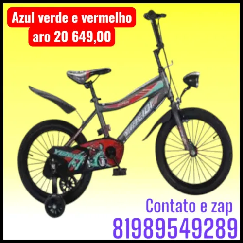 Bicicleta infantil aro 20 