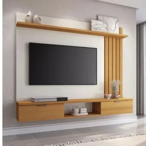Painel ripado para sala