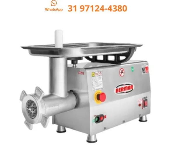 Moedor de Carne Bermar Boca 22 Inox
